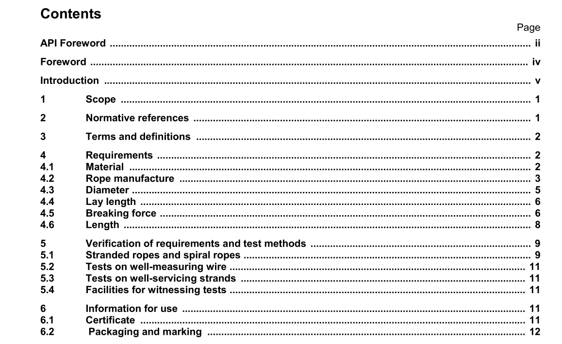 API SPEC 9A pdf download