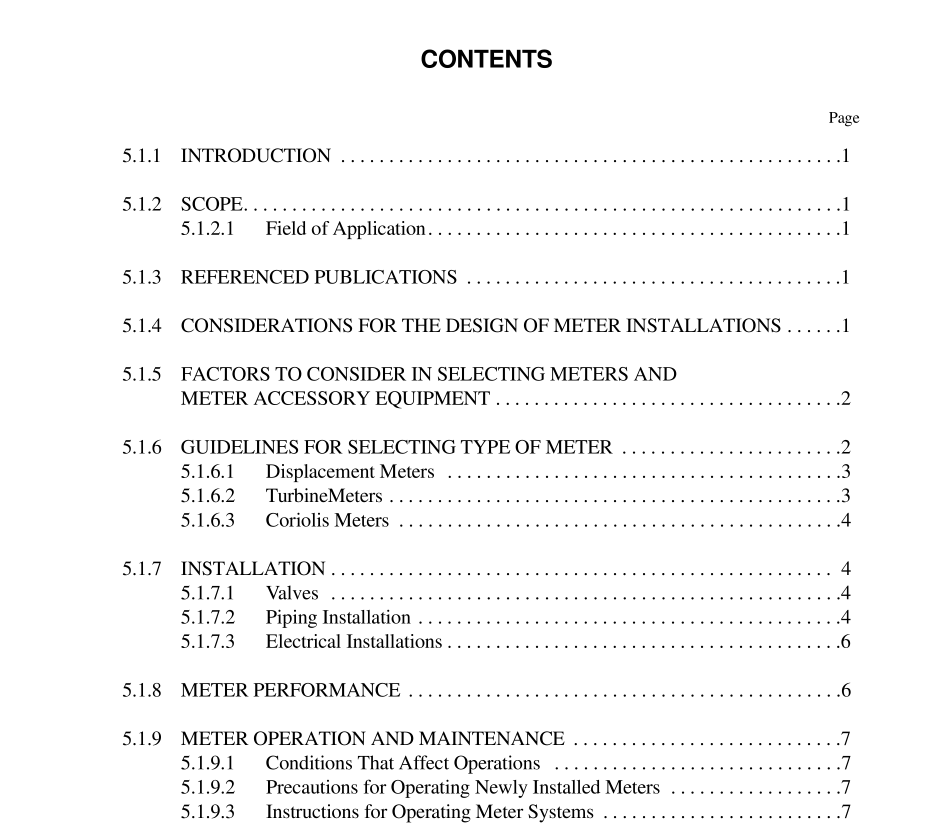 API MPMS 5.1 pdf download