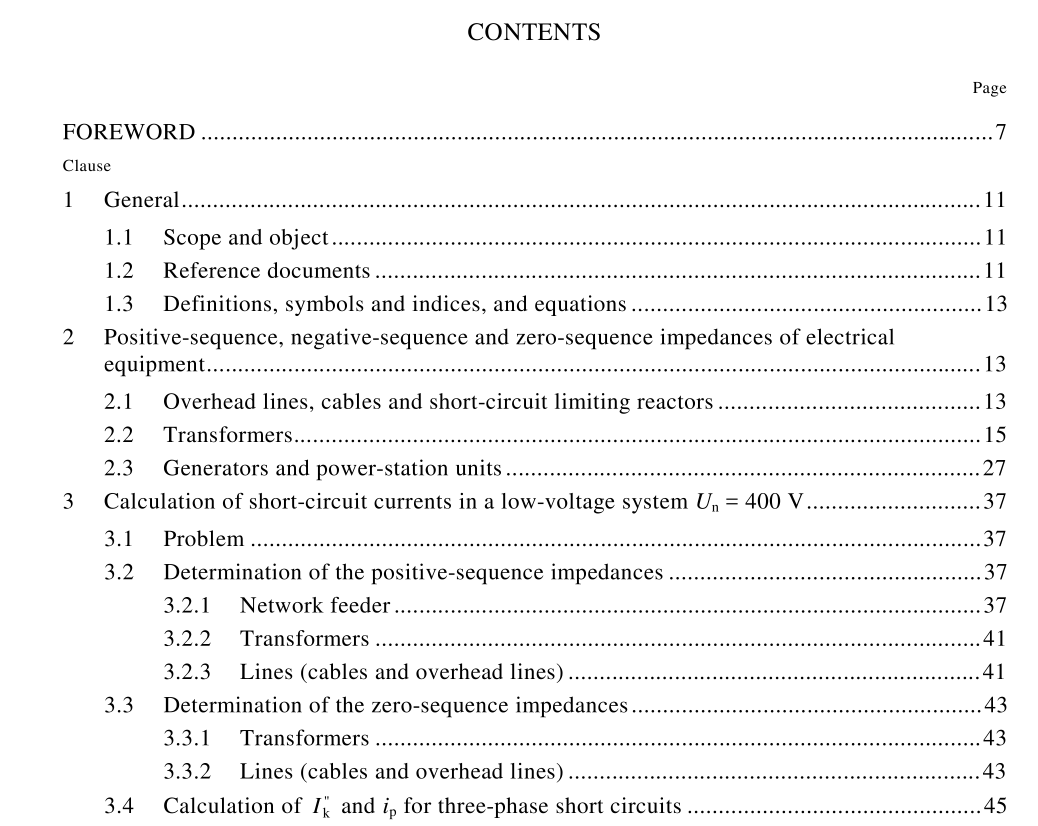 IEC TR 60909-4 pdf download