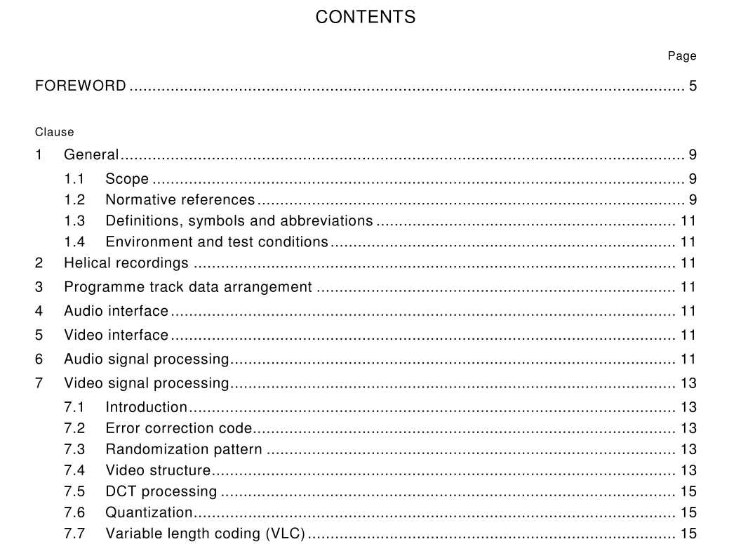 IEC 61834-7 pdf download