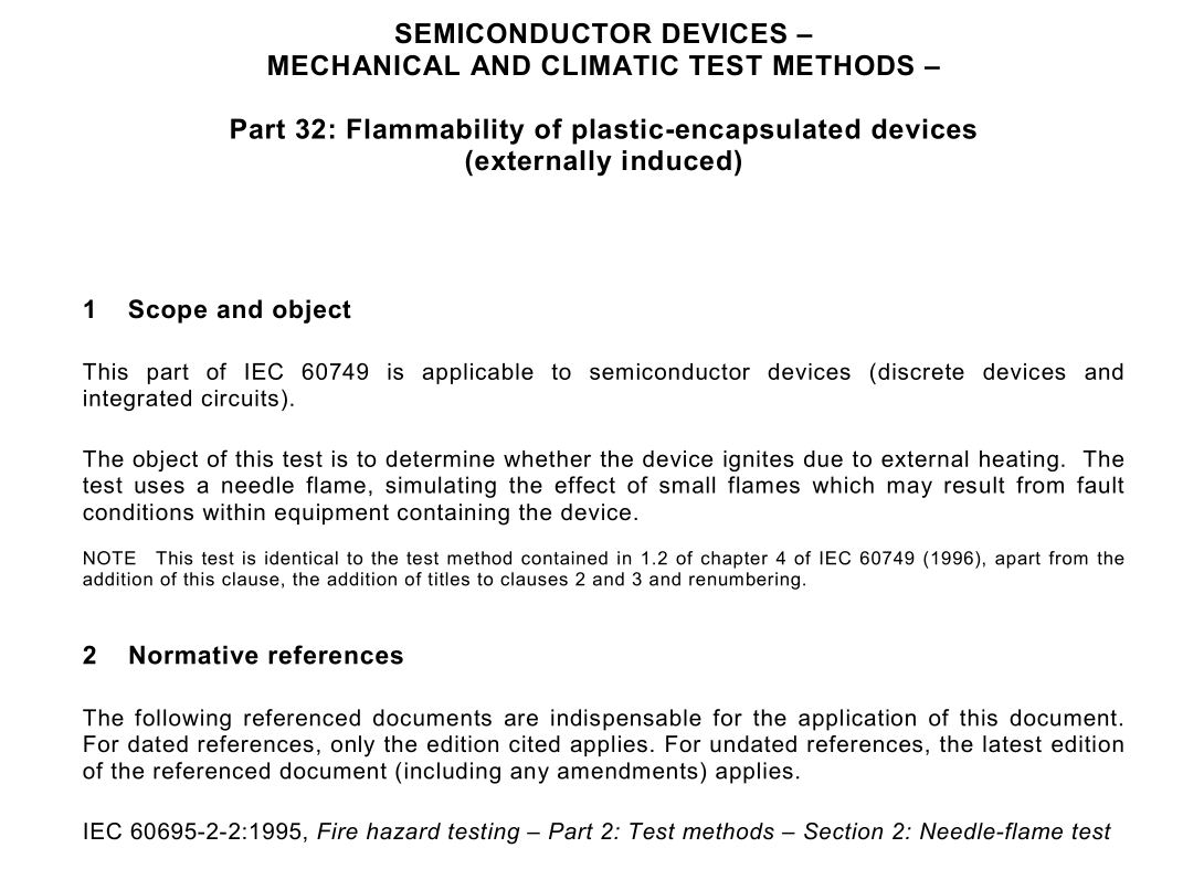 IEC 60749-32 pdf download